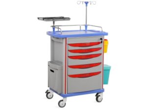SKR054-ET EMERGENCY TROLLEY - TOP CARE MEDICAL